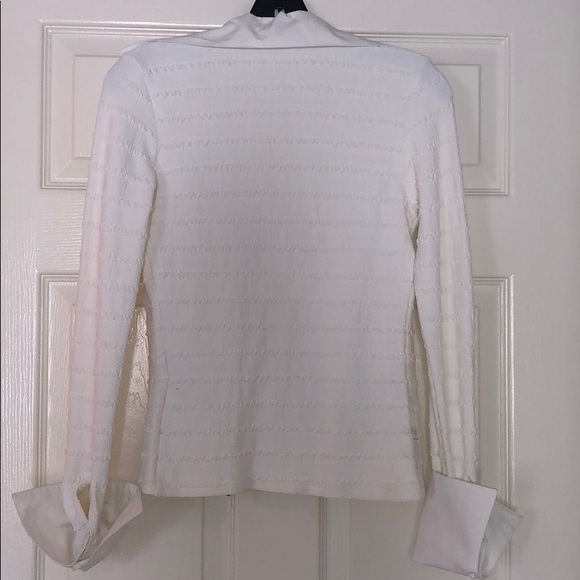 RAYURE PARIS white blouse zipper open - Picture 6 of 8